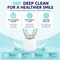 360° Ultrasonic Electric Toothbrush – Hands-Free Whitening for the Whole Family